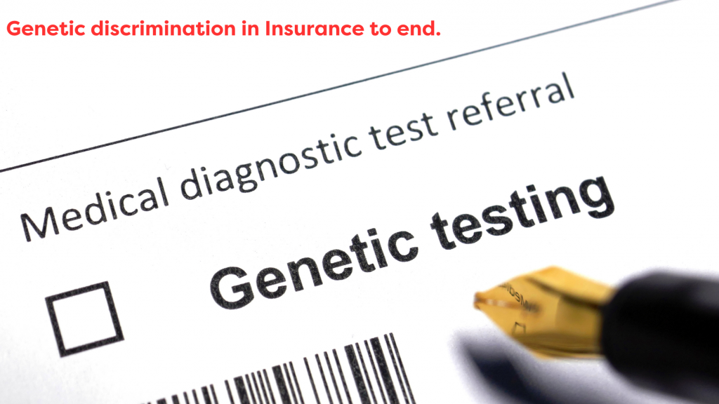 Government Moves to Ban Genetic Test Discrimination in Life Insurance